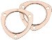 Mr. Gasket 7176 Copper Seal Triangle Collector and Header Muffler Gasket (7176, G127176)