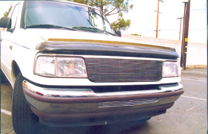 1993-1997 Ford Ranger Grille Billet - Use w/Top Chrome Molding or Cut Grille - 17 Bars (20675)