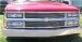 T-Rex | 50058 | 1994 - 1998 | Chevrolet C30 | Grille Assembly - Chrome - With 8 Bars Billet & Bowtie Installed (50058)