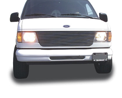 1992-2007 Ford Econoline Van Grille Billet - Replaces Factory Grille Shell - 22 Bars (20500)