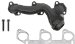 Dorman OE Solutions Exhaust Manifold 674-379 (674379, 674-379, RB674379)
