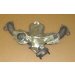 Omix-Ada 17624.04 Cast Iron Manifold With Heat Shield; Jeep YJ 1987-90 2.5L 4 CYL (1762404, O321762404)