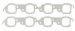 Mr. Gasket 7158A Embossed Aluminum Exhaust Gasket (7158A, G127158A)