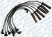 ACDelco 706F Spark Plug Wire Kit (706F, AC706F)