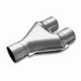 MagnaFlow 10768 Stainless Steel 2.5" Exhaust Y-Pipe (10768, M6610768)