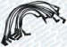 ACDelco 16-818P Spark Plug Wire Kit (16818P, 16-818P, AC16818P)