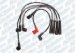 ACDelco 16-834D Spark Plug Wire Set (16834D, 16-834D, AC16834D)