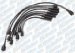 ACDelco 16-806A Spark Plug Wire Kit (16806A, 16-806A, AC16806A)