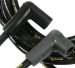 ACCEL 5114K SuperStock 8mm 5000 Series Black Custom Spiral Core Spark Plug Wire Set (5114K, A355114K)