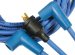ACCEL 5041B 8mm Super Stock Spiral Universal Wire Set - Blue (5041B, A355041B)