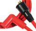 ACCEL 5041R 8mm Super Stock Spiral Universal Wire Set - Red (5041R, A355041R)
