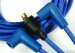ACCEL 3010B 7 mm Universal Fit Super Stock Blue Graphite Wire Set (3010B, A353010B)
