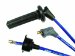 ACCEL 7910B 300 Plus ThunderSport Blue Ferro-Spiral Spark Plug Wire Set (7910B, A357910B)