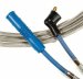 ACCEL 8003B Armor Shield Blue Braided Spark Plug Wire Set (8003B, A358003B)