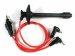 ACCEL 7953R 300 Plus ThunderSport Red Ferro-Spiral Spark Plug Wire Set (7953R, A357953R)