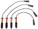 Bosch 09389 Premium Spark Plug Wire Set (09389, 09 389, BS09389)