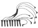 Bosch 09754 Premium Spark Plug Wire Set (9754, 09754, 09 754, BS09754)