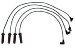 Bosch 09374 Premium Spark Plug Wire Set (09374, 09 374, 9374, BS09374)