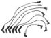 Bosch 09634 Premium Spark Plug Wire Set (09 634, 09634, 9634, BS09634)