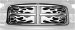 Putco 89132 Flaming Inferno Stainless Steel Grille (89132, P4589132)
