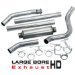 Large Bore HD Aluminized DPF-Back Exhaust System (49-13006, 4913006, A154913006)