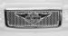Putco 56190 Harley Davidson Punch Mirror  Grille Insert With Wings Logo (P4556190, 56190)