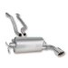 Borla Exhaust System 140170 Fits 2006-up Pontiac Solstice (with 2.4-liter engine) Single tip, right rear exit (140170, B25140170)