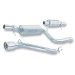 Borla Exhaust System 140254 Fits 2005-up Mazda Mazdaspeed3 (with 2.3-liter turbo engine) Single tip, left rear exit (140254, B25140254)