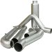 Bully Dog 182050 4" Rapid Flow Aluminized Exhaust (182050, B15182050)