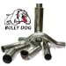 4" T-409 Stainless Steel Cat-Back Exhaust System (181444, B15181444)
