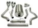 Sport Cat-Back Exhaust System Single Side Exit Incl. Muffler/Pipes/Clamps/4 in. Twin Pro-Series Tips 50-State Emissions Legal (14300, COR14300)