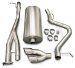 Sport Cat-Back Exhaust System Single Side Exit Incl. Muffler/Pipes/Clamps/4 in. Twin Pro-Series Tips 50-State Emissions Legal (COR14279, 14279)