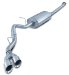 Corsa 14221 Twin Pro-Series 4" Single Side Exit Touring Exhaust System (14221, COR14221)
