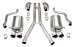 Corsa 14156 Pro-Series 3.5" Dual Rear Exit Twin Exhaust System (C1M14156, COR14156, 14156)