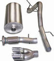 Corsa 14245 Touring-Single Rear Exit Exhaust System (14245, COR14245)