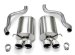 Corsa 14172 Pro-Series 4" Dual Axle Back Exhaust System (C1M14172, COR14172, 14172)