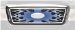 Putco 89442 Flaming Inferno Blue Stainless Steel Grille (89442, P4589442)