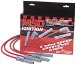 MSD | 32799 | 1996 - 1999 | Chevrolet Firebird V6 - 3.8L | Spark Plug Wire Set - 8.5 MM - Super Conductor - Custom Fit - HEI Style - Red (32799, M4632799)