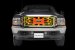 Putco 89395 Flaming Inferno 4 - Color Stainless Steel Grille (89395, P4589395)