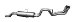 Gibson 66401 Stainless Steel Dual Sport Cat-Back Exhaust System (66401, G2766401)