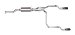 Gibson Exhaust 5540 Catalytic Converters - CATALYTIC CONVERTER BACK S10 4 CYLINDER-2WD STANDARD CAB 96-98 (5540, G275540)