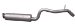 Gibson Peformance SINGLE SIDE STAINLESS EXHAUST 2004 BLAZER EXTREME 4.3L 2WD 614521 (614521, G27614521)