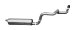Gibson Peformance SINGLE SIDE STAINLESS EXHAUST 1996 TOYOTA 4-RUNNER 2.7L 4DR 2WD 618100 (618100, G27618100)