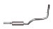 Gibson Peformance SINGLE SIDE STAINLESS EXHAUST 01-04 TACOMA TRUCK TRD 3.4L XTRA CAB SHORT BED 2/4WD 618705 (618705, G27618705)