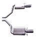 Gibson 615620 Stainless Steel Dual Exhaust System (615620, G27615620)