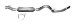 Gibson 616607 Stainless Steel Single Cat-Back Exhaust System (G27616607, 616607)