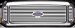 Putco 302229 Liquid Boss Thick 3-D Mirror Solid Aluminum Grille (302229, P45302229)