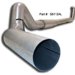 MBRP S6114AL Aluminized Turbo Back 5" Single Side Exit Exhaust System (S6114AL, M79S6114AL)