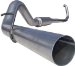 Installer Series Turbo Back Exhaust System 4 in. Dia. Single Side Exit Aluminized Inc. Muffler/Tailpipe/Exhaust Tip (S6200AL, M79S6200AL)