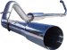 MBRP S6200304 T304 Stainless Steel Turbo Back Single Side Exit Exhaust System (S6200304, M79S6200304)